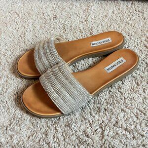 NEW! Steve Madden Rhinestone Slides